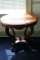 Walnut Oval Shaped Side Table