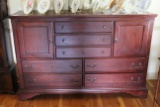 Cherry Buffet-7 Drawer, 2 Door