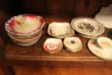 Decorative Glassware-Bowls, Cups, Plates, Etc.