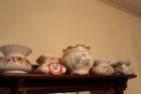 (5) Porcelain Painted Decorative Jars