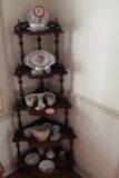 5 Tier Wooden Corner Shelf