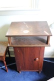 Veneered Coffee Table, Side Table and Cabinet