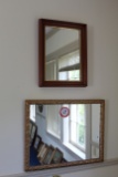 (2) Decorative Framed Mirrors