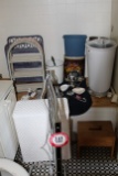 Contents of Bathroom: (2) Towel Warmers, Trash Cans, Wall Shelves, Mirrors,