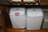 (2) Hisense Dehumidifiers