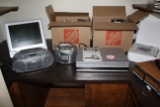 Contents of Closet: RCA VCR/DVD Player, Sylvania TV, Sony Portable Radio, G