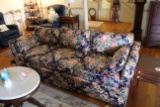 Decorative Floral Upholstered Sofa