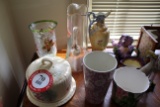 Decorative Porcelain  Pictures, Vases, Bowls, Etc.