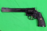 Smith & Wesson Model 586, caliber 357 magnum, s/n AUD7206.  Blue finish, 8