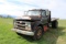 1967 Chevy C60 Flatbed Dump, V-8, 4 x 2 Speed, Non-Running, Miles Unknown,