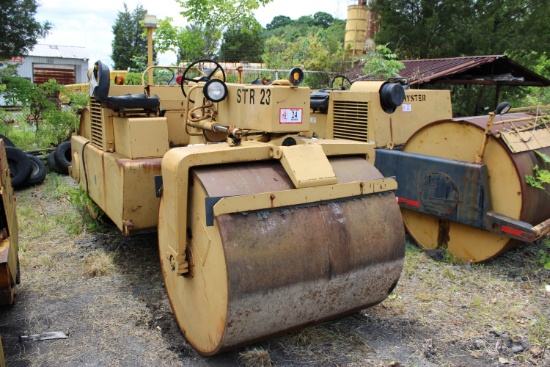 Hyster 48" Double Drum Roller- Needs Work