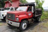 1995 Chevy Kodiak, CAT Diesel, 5 Speed, Single Axle Dump, ODO 288,544, Vin