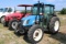 2004 New Holland TN75D Tractor, C/H/A, 4WD, 4995 Hours