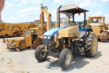 New Holland TS90 Tractor, ROPS, Sunshade, Diesel, Power Steering, 2WD, w/ T