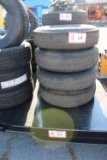 (4) Trailer Tires & Wheels, 8 Lug 235/80R16
