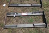 Skid Steer Attach Frame