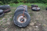 Qty 12) 295 Tires & Rims