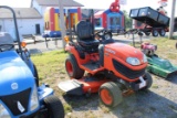 2016 Kubota BX2370 Tractor, w/ Kubota Mid Mount Mower, 4WD, ROPS, 23hp, Hyd