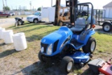 New Holland TZ18DA Tractor, w/ Belly Mower, Hydro Drive, 1116 Hours