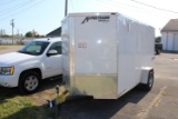 2018 Homesteader Enclosed Trailer, 12ft, 3,000lb Axles Vin 5HABE1213JN06110