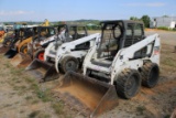 2012 Bobcat S-150 Skid Steer Loader, w/ Remote Hyd, GP Bucket, 1664 Hours