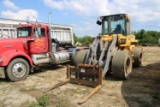 1994 Volvo L70C Wheel Loader,EROPS, Forks, 28,764 Hours, s/n L70CU16301