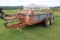 GEHL 250 Manure Spreader, Tandem Axle, Pull Type, PTO Driven, Hydraulic Tai