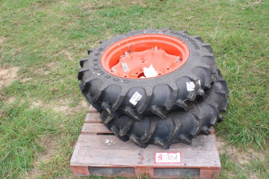 Kubota Front & Rear Tractor Tires, Wheels & Rims - Unused