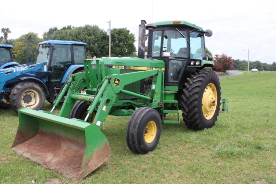 John Deere 4050 Tractor, C/H/A, Dual Remotes, Power Shift Transmission, w/