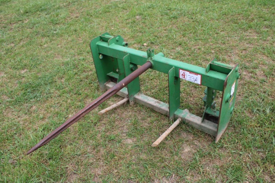 John Deere Front Loader Mount Round Bale Spear