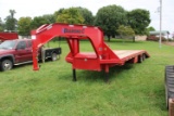 2019 Diamond C Model FMAX210 Gooseneck Trailer, 32 ft., Dual Tandem, Hydrau