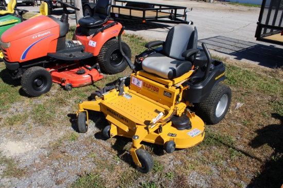 2016 Hustler Raptor Zero Turn Mower