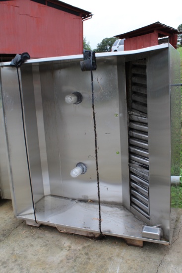 Captive Aire Stainless Steel Vent Hood 60" X 60" W/ Ansul Fire Suppression