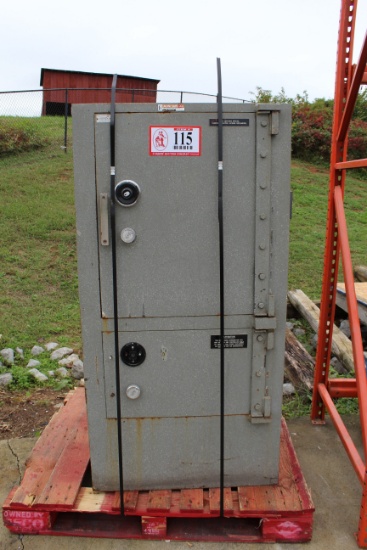 2-door Acme Safe Co. Safe 60" X 25" X 30"