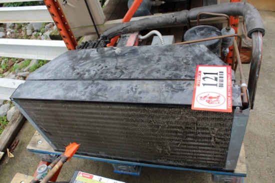 Self Contained Refrigeration Compressor And Condenser