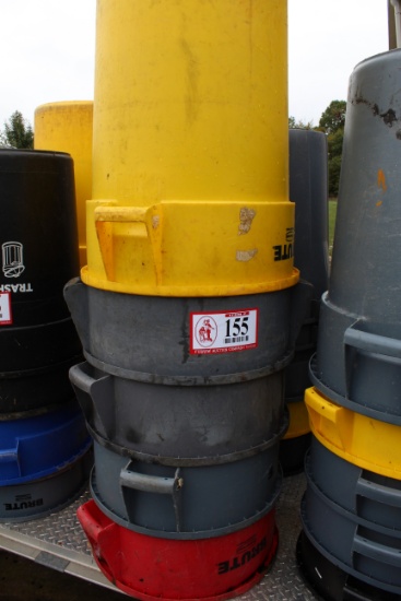 (5) Trash Cans