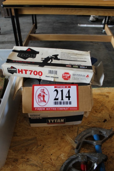 (12) Cans Of Tytan Sealer And Spray Gun