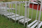 (5) Aluminum Freezer/ Refrigerator Racks, Various Size