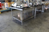Stainless Steel Work Table, 96