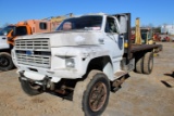 1988 Ford F800 Flat Bed Dump