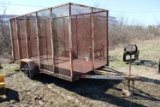 Single Axle Trailer - No Title