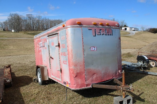 1994  Unit 12' Single Axle Enclosed Trailer Vin 48B500E16R1009807- Title