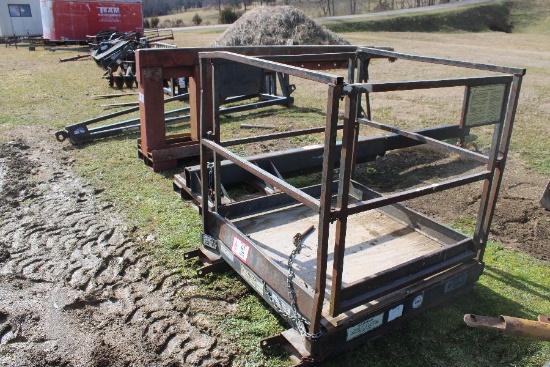 Star Industries Forklift Mounted Man Basket