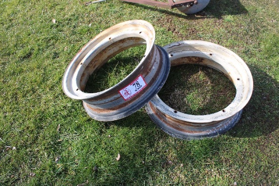 (2) 9N Ford Wheels