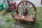 Teak Wood Wagon Wheel Bench