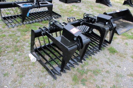 76" QT Skeleton Grapple Double Cylinder