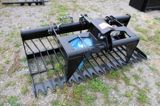 76" QT Skelton Grapple Single Cylinder