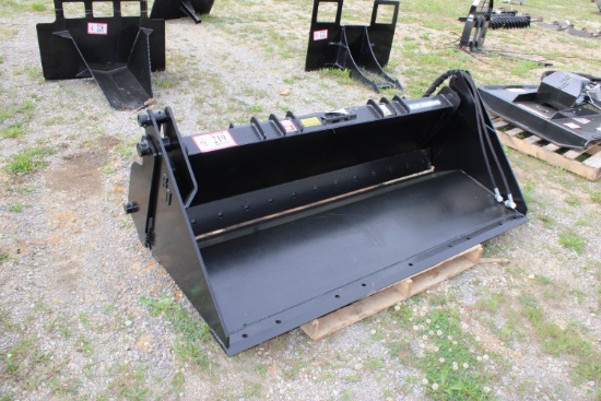 78" Bucket 4-in-1 w/ Punched Edge