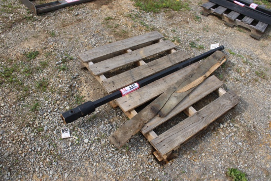 Auger Extension, Fixed 2" Hex 72" Long