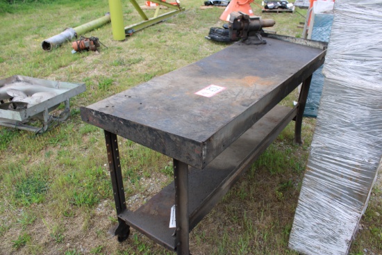 Shop Table w/ Vise